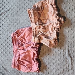 2 pairs toddler shorts